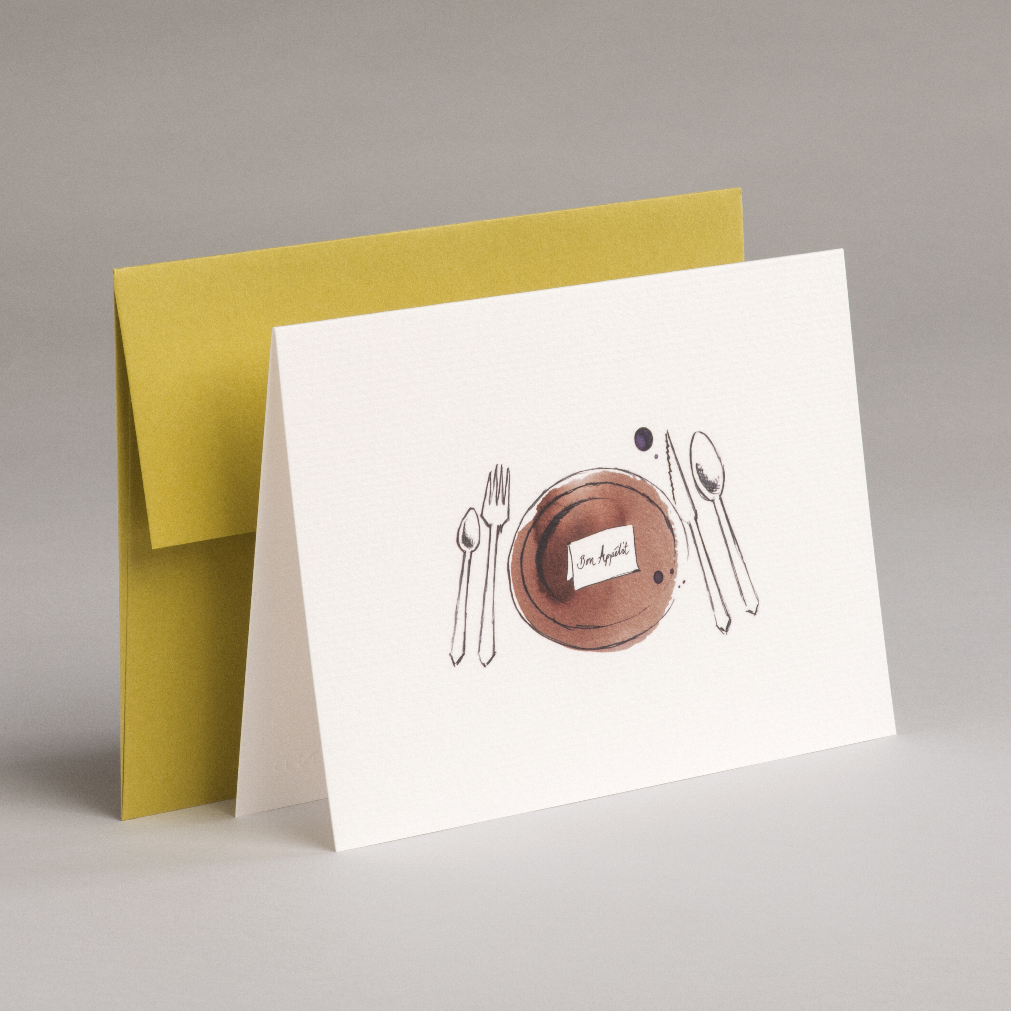 Greeting Card Illustration - Bon Appétit