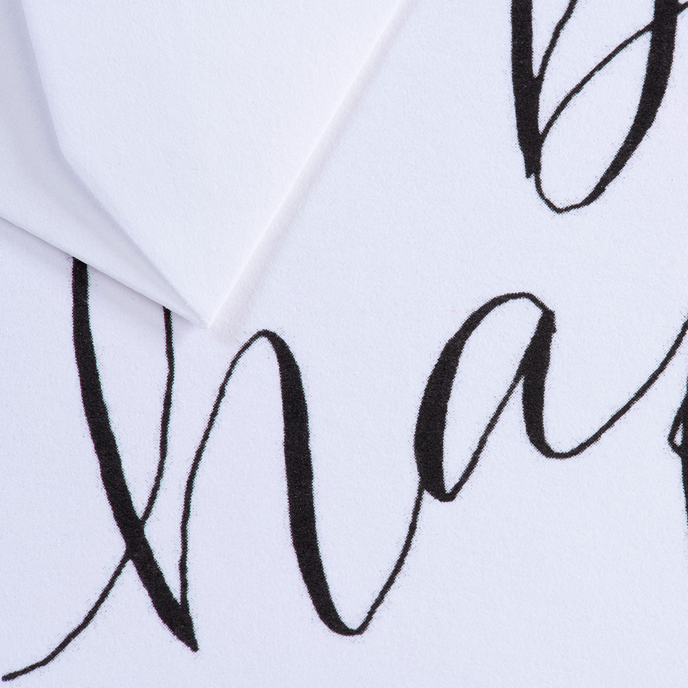 Greeting Card Handlettering - Be happy