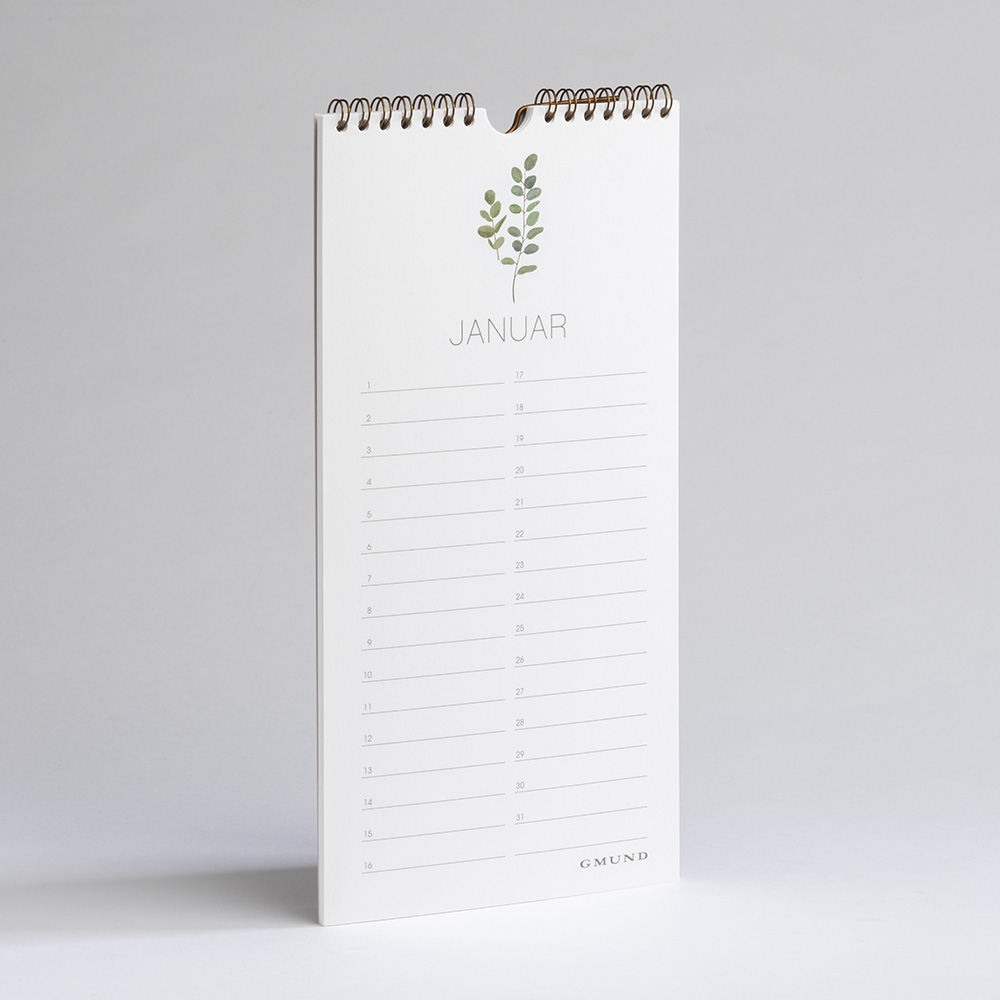 Gmund Perpetual Calendar - Botanicals