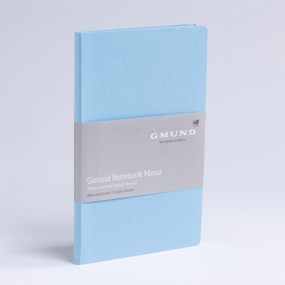 Gmund Notebook Mono - sky