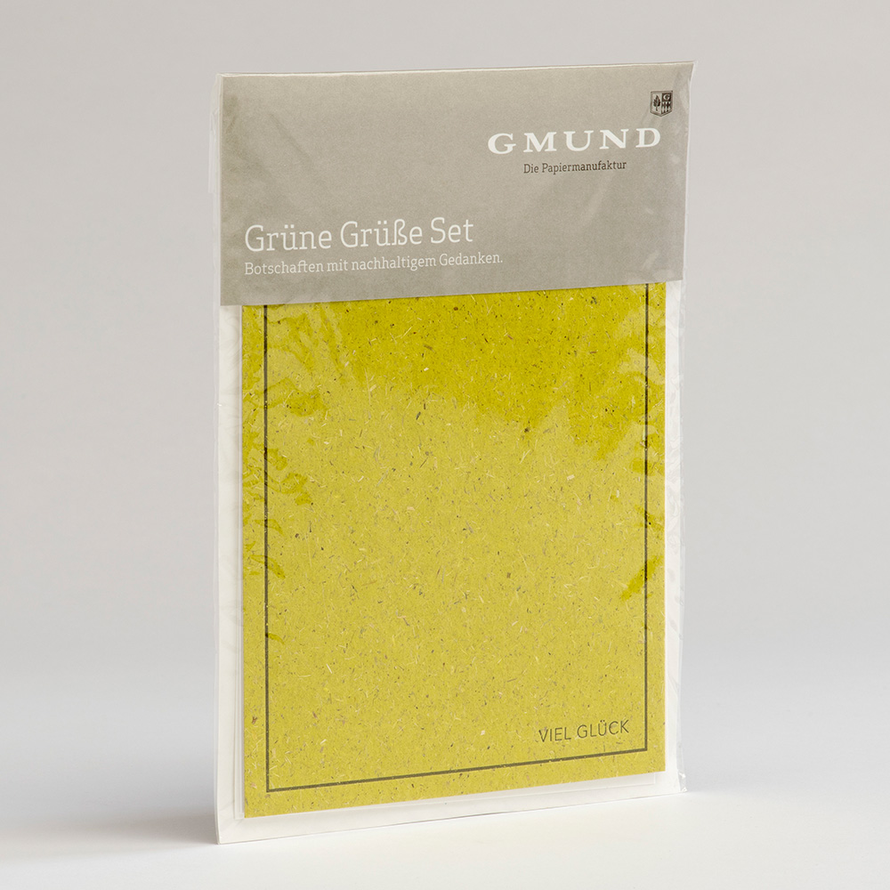 Gmund Card Set - Grüne Grüße