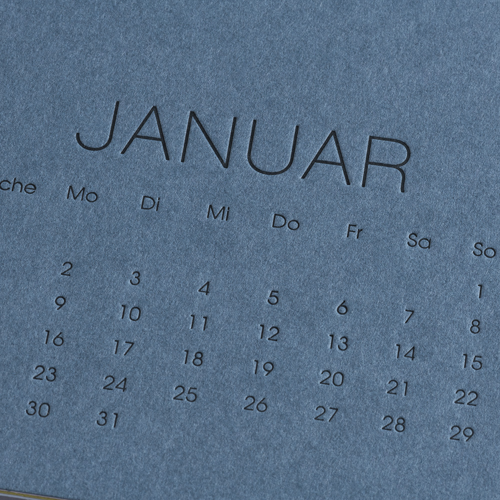 Gmund DIY Calendar 2023 - twelve months