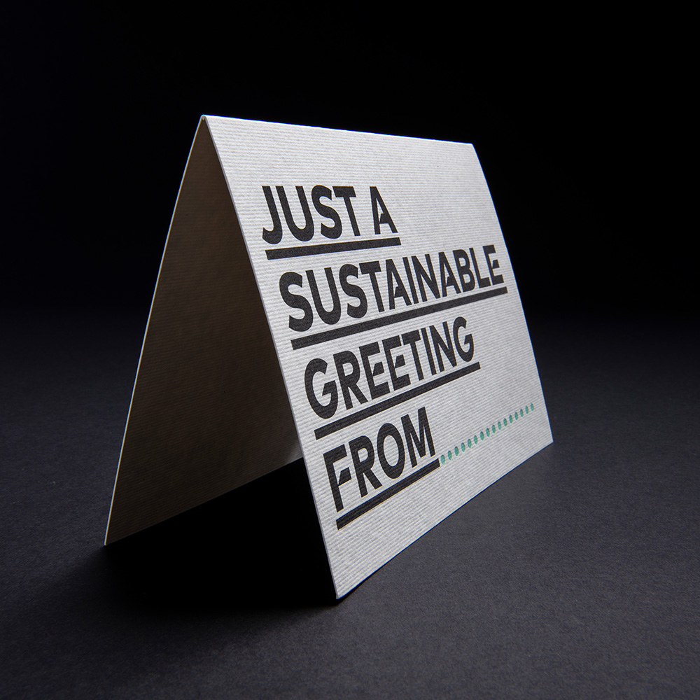 Greeting Card Hemp - JUST A SUSTAINABLE ...