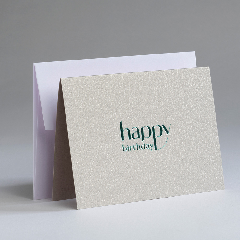 Greeting card heather - HAPPY BIRTHDAY
