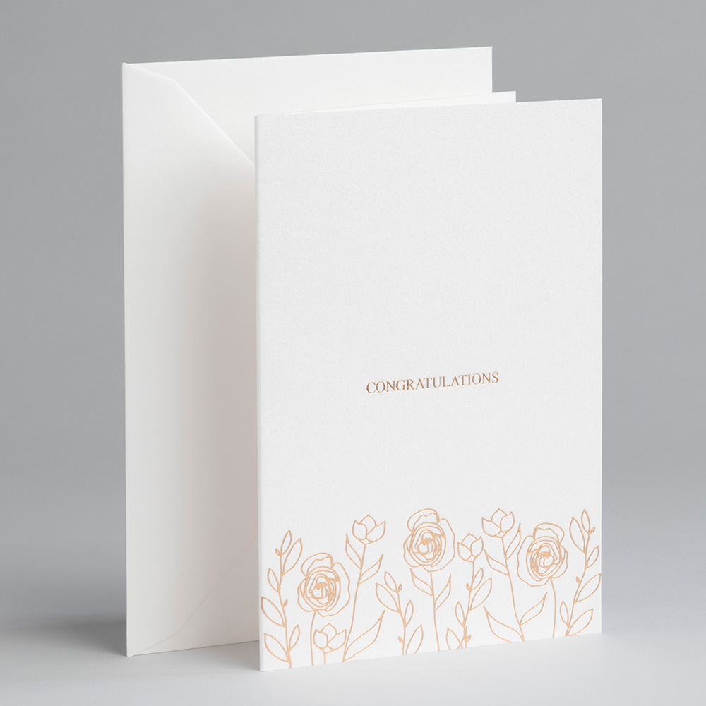 Greeting card Occasions - Blumen - Congratulations