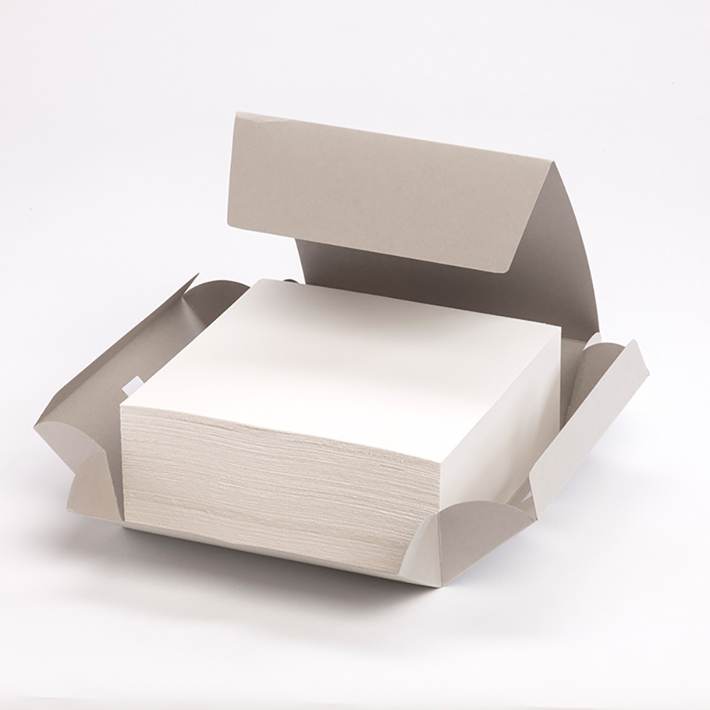 Cube L - deckle edged paper