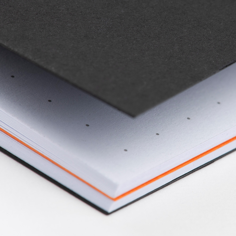 Gmund Bauhaus Dessau note pad - Quadrat/Orange