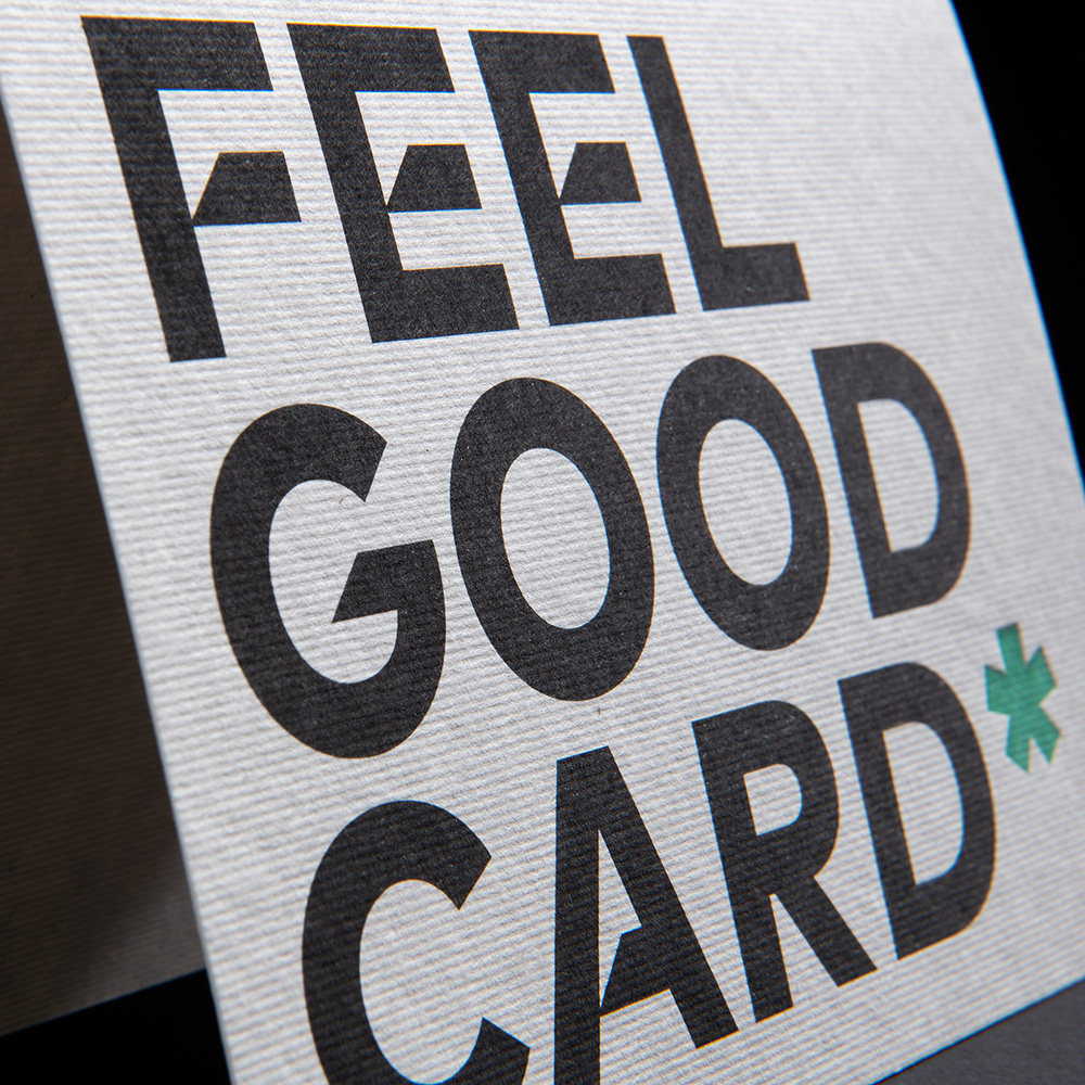Greeting Card Hemp - FEEL GOOD CARD