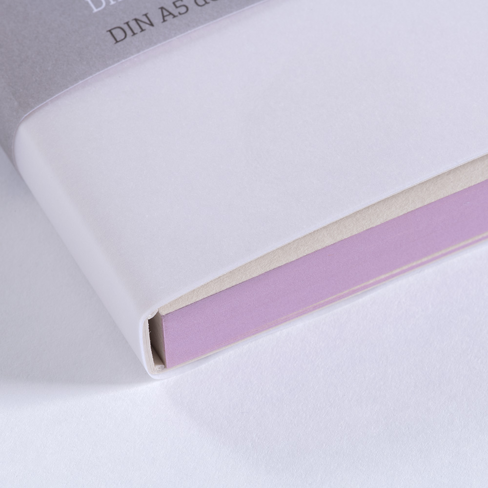 Gmund Color Edge Notepad - lavender