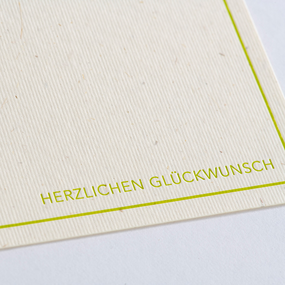 Gmund Card Set - Grüne Grüße