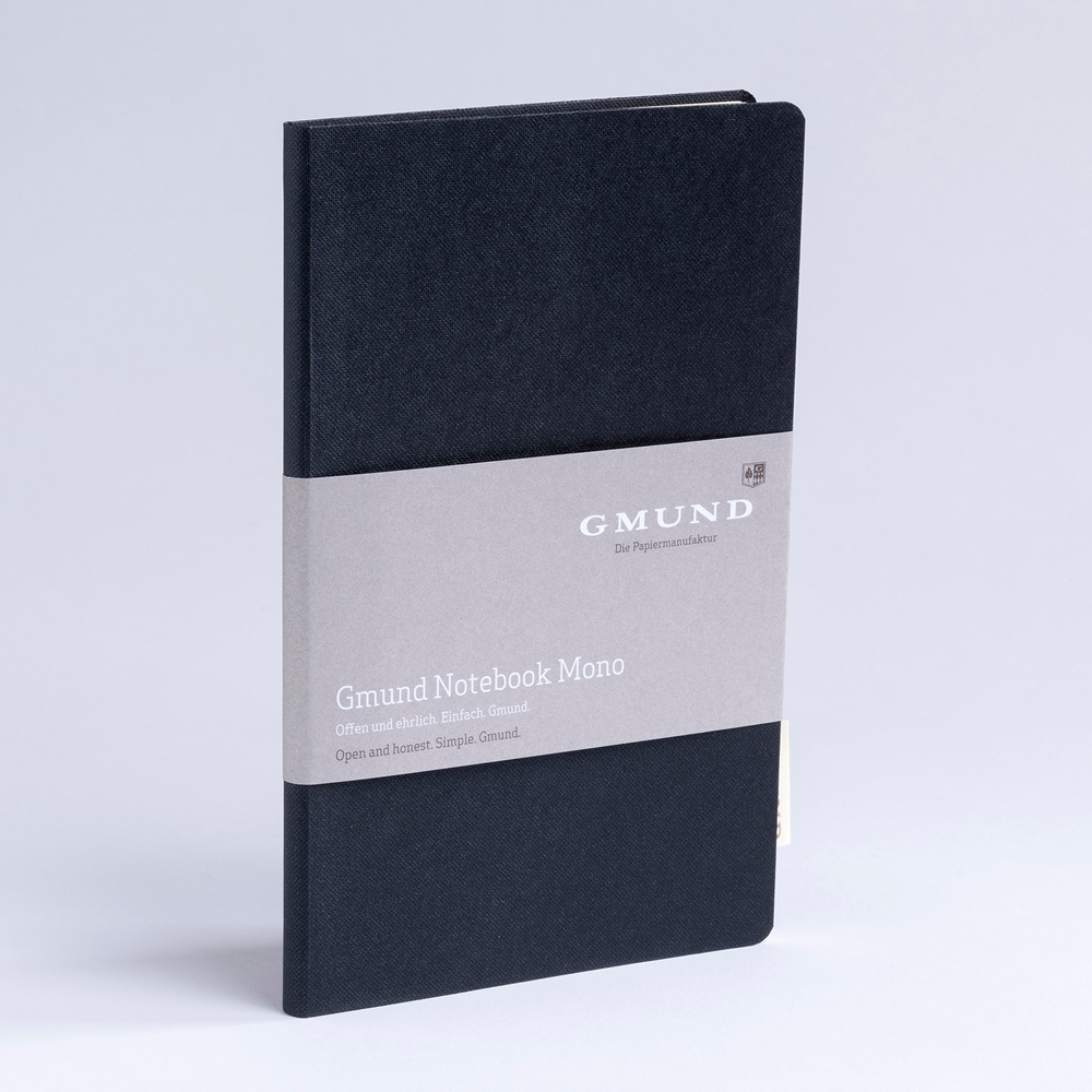 Gmund Notebook Mono - ink