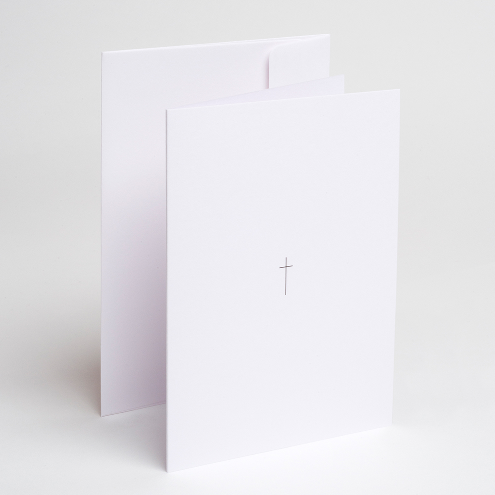 Condolence Card - Kreuz