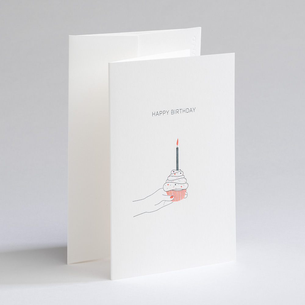 Greeting Card Letterpress² - HAPPY BIRTHDAY