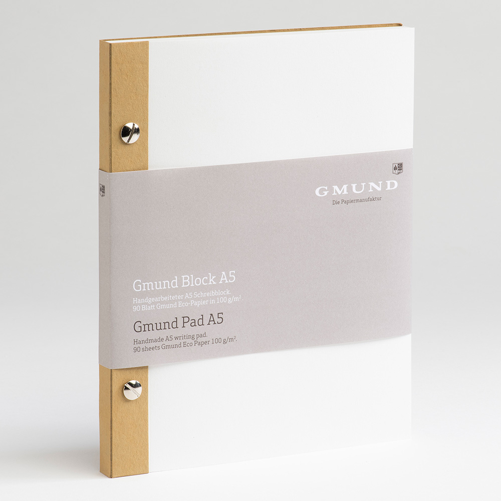 Gmund "Craftsman" Pad A5 - Soft brown